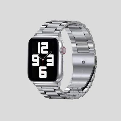 Cinturino in acciaio Steel Premium per Apple Watch, design elegante e resistente