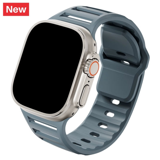 cinturino in silicone sportivo resistente per apple watch