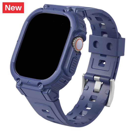 Cinturino Apple Watch Ultra con cover incorporata blue